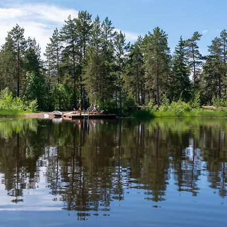 Pinetree Cottages Cozy Log Cabin Kalanti Buitenkant foto