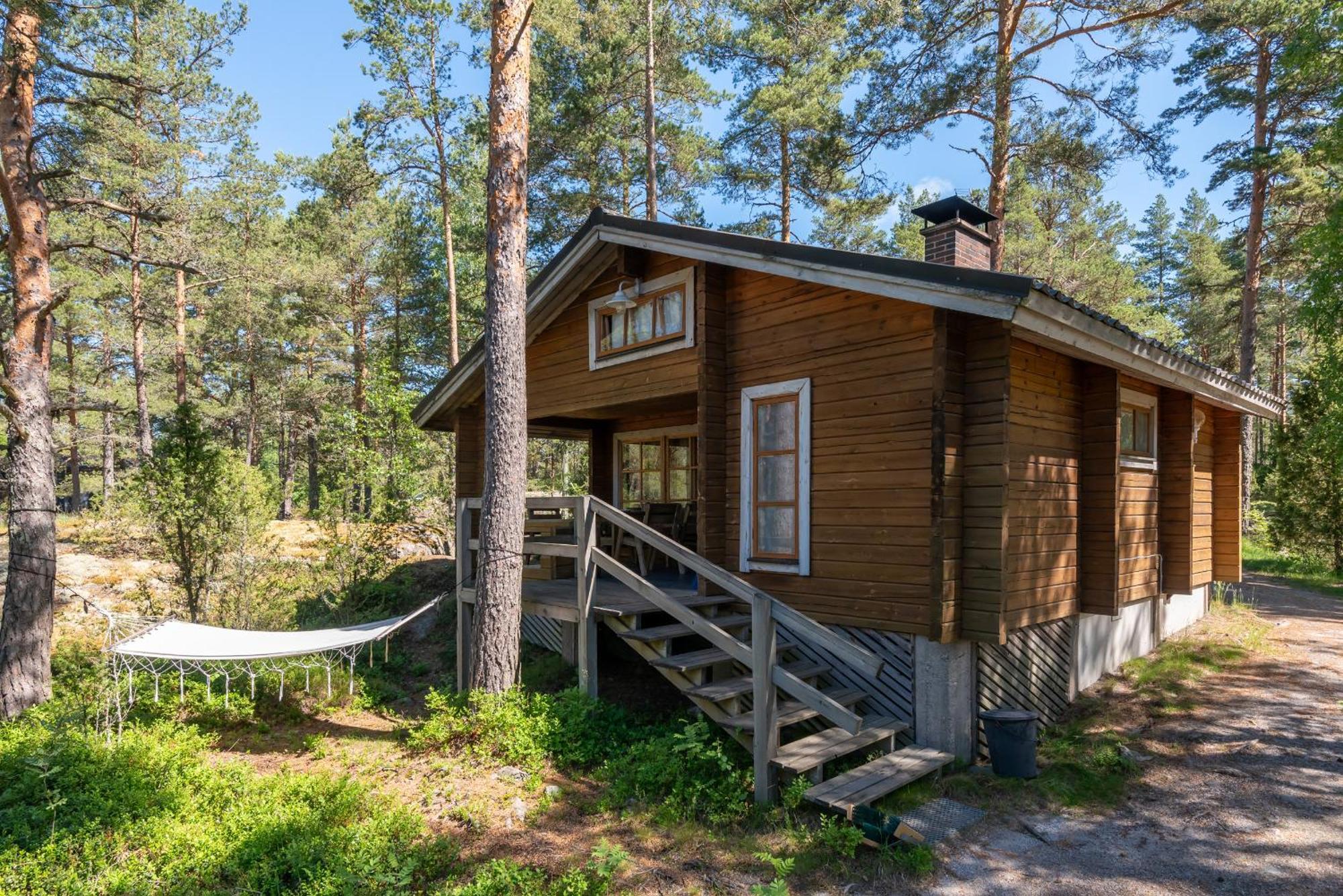 Pinetree Cottages Cozy Log Cabin Kalanti Buitenkant foto