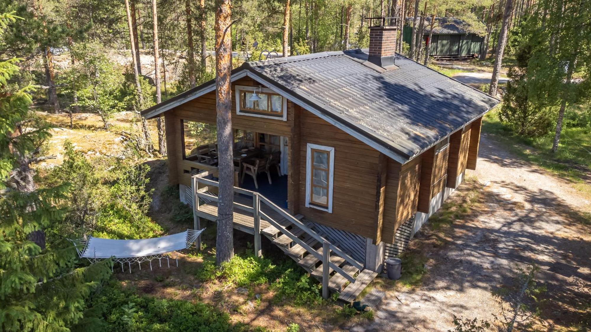 Pinetree Cottages Cozy Log Cabin Kalanti Buitenkant foto
