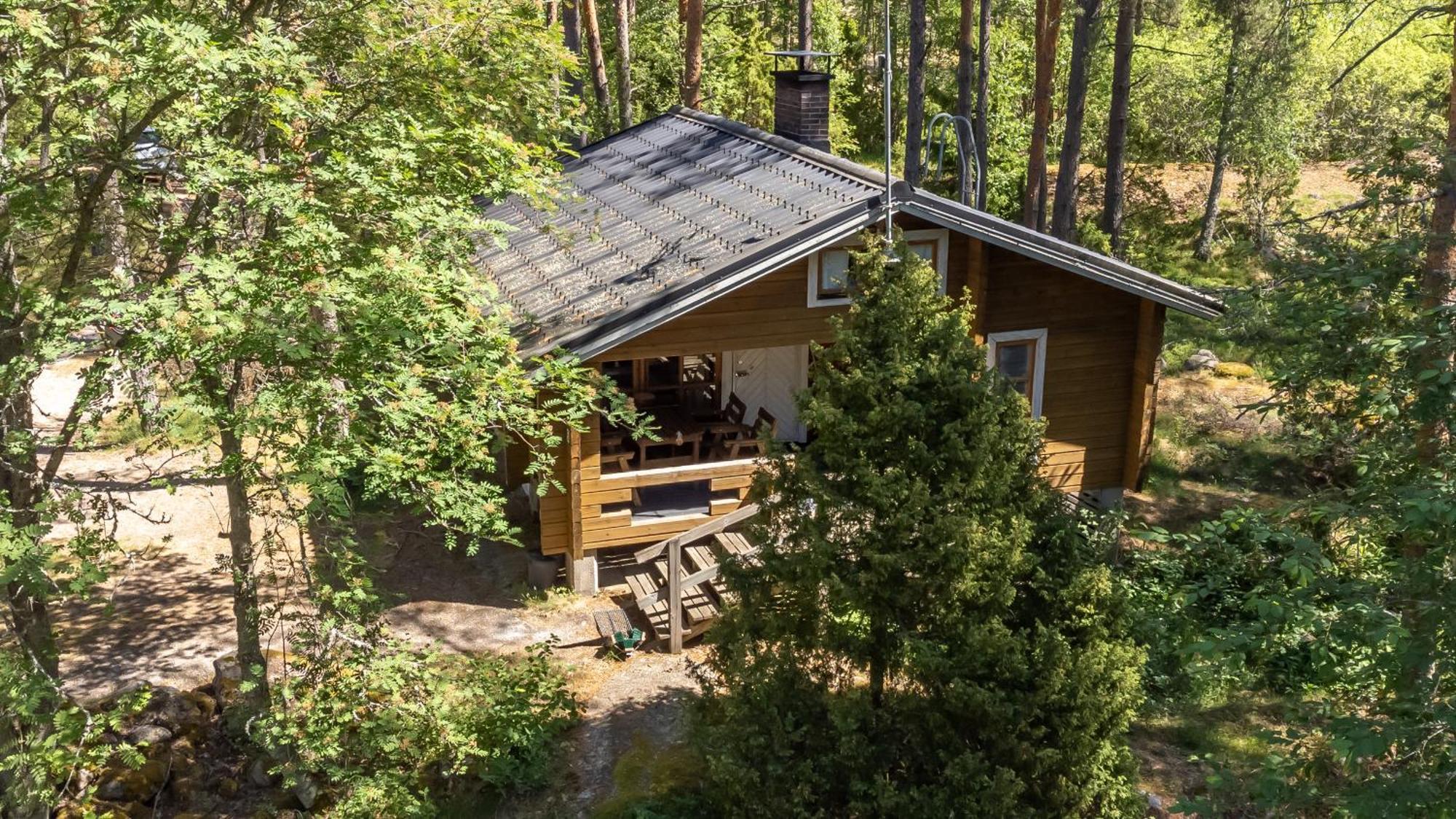 Pinetree Cottages Cozy Log Cabin Kalanti Buitenkant foto